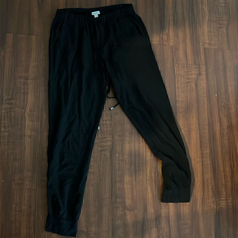 Splendid Black Joggers - Drawstring Pants, Size Small, Excellent Condition